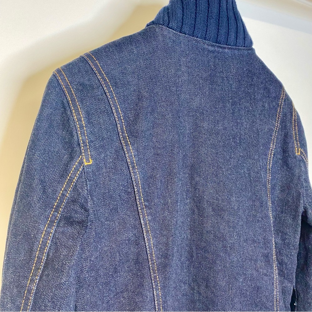 Ralph Lauren quilted denim bomber jacket - Picture 6 of 11